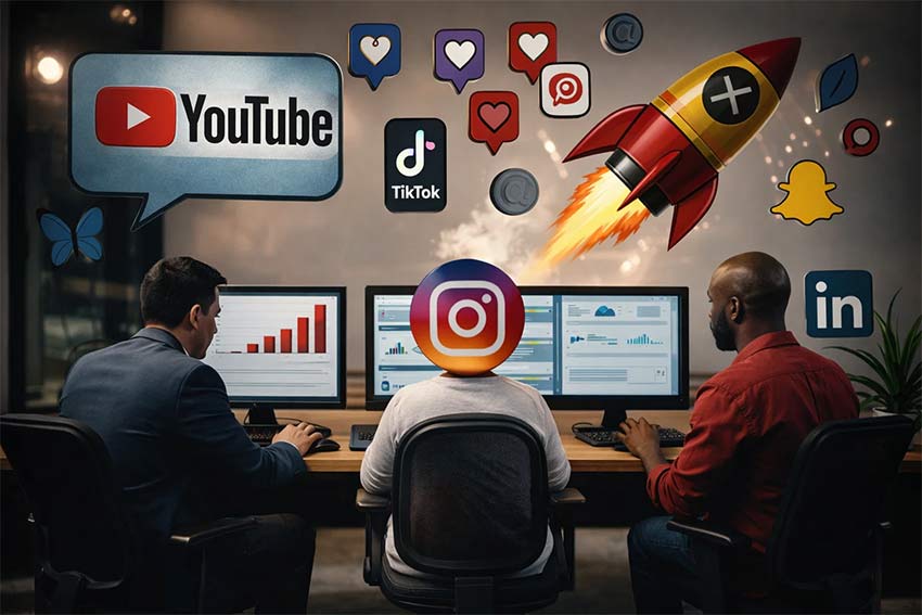 How Businesses use Social Media for Marketing